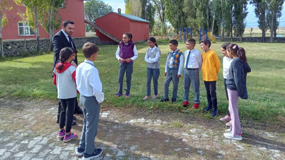 İlçe Milli Eğitim Müdürümüz Sinan KAYA'dan Okul Ziyaretleri