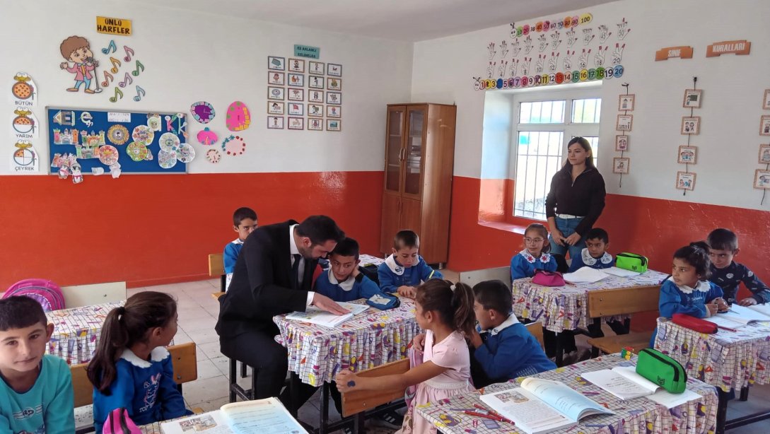 İlçe Milli Eğitim Müdürümüz Sinan KAYA'dan Okul Ziyaretleri Devam Ediyor
